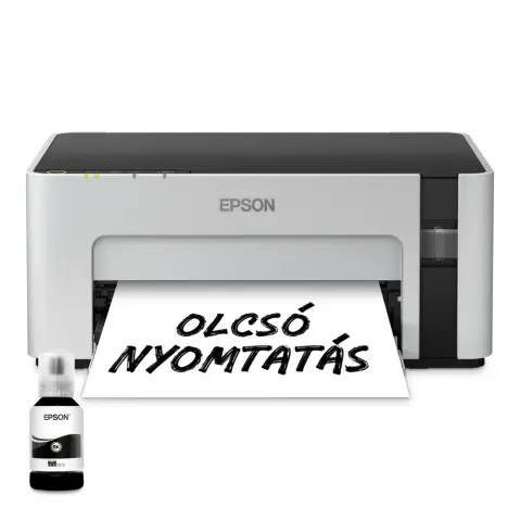 EPSON EcoTank M1120 jednofunkcijski mono pisač WiFi/USB 6000 stranica s tintom