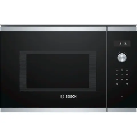 BOSCH BFL554MS0 Serie 6 Beépíthető mikrohullámú sütő nemesacél
