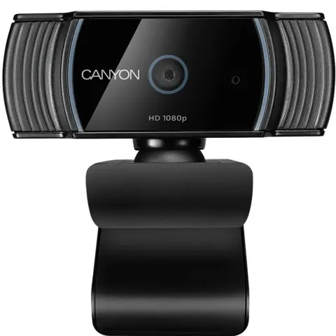 CANYON Full HD live streaming Webcam fekete