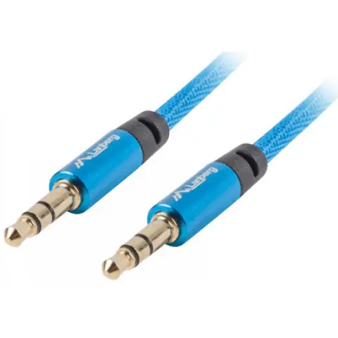 LANBERG Jack Összekötő Kék 3m CA-MJMJ-10CU-0030-BL