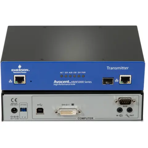 VERTIV Avocent HMX TX single DVI-D USB audio SFP-transmitter