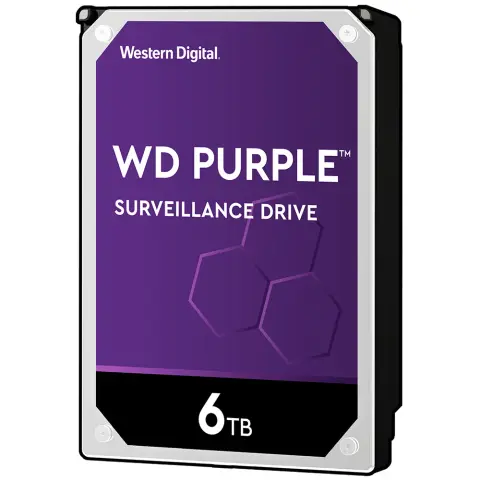 WD Purple 6TB 3.5" 5400rpm 64MB SATA WD60PURZ