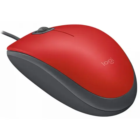 LOGITECH M110 Silent rdeča
