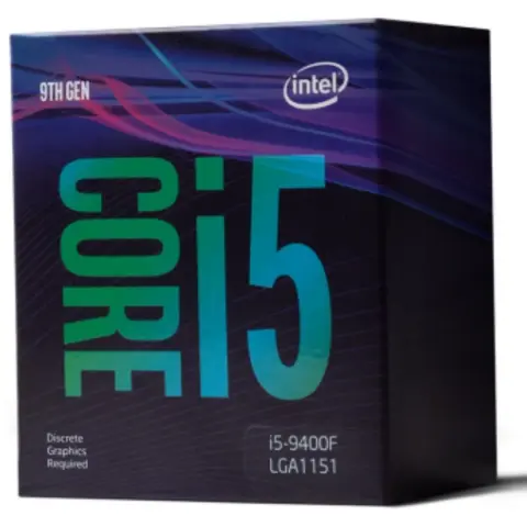 INTEL Core i5-9400F 2.90GHz LGA-1151 300 BOX Intel hűtő ventilátorral