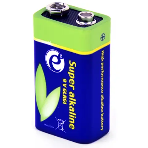 GEMBIRD Super Alkaline 9 voltos elem (E) 1db