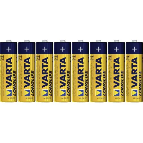 VARTA Longlife ceruza elem (AA) 8db