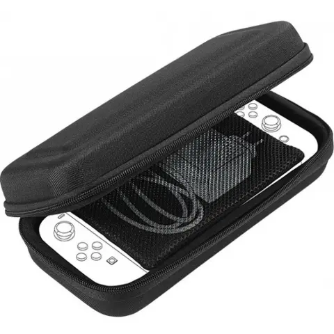 BIGBEN Nintendo Switch Lite Large travel case black + screen protector glass