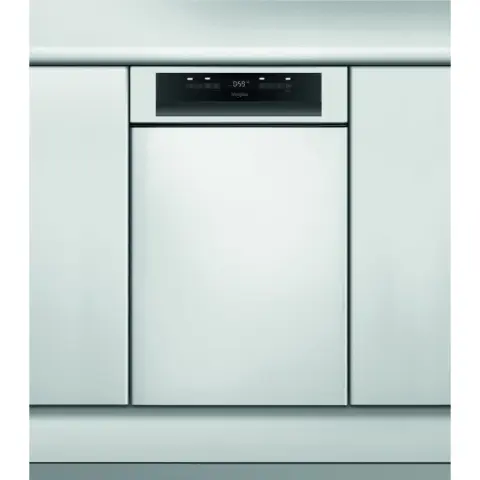WHIRLPOOL WSBO 3O34 PF X Mosogatógép félig integrált keskeny Inox