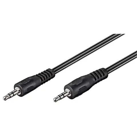 GOOBAY Jack Összekötő Fekete 1.5m 50019 (kifutott)