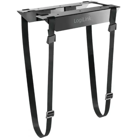 LOGILINK Adjustable under-desk CPU mount with strap