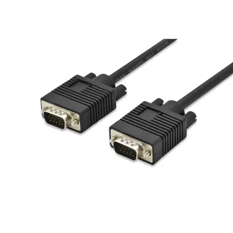 DIGITUS VGA/D-Sub Összekötő Fekete 3m AK-310103-030-S