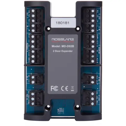ROSSLARE MD-D02B 2-Reader Expansion Module for AC-225x-B Control Panel