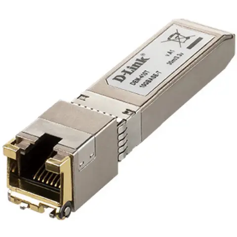 D-LINK DEM‑410T SFP+ 10GBASE‑T Copper Transceiver