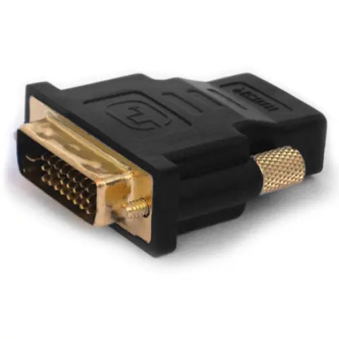 SAVIO HDMI DVI-D Átalakító Fekete 3cm CL-21