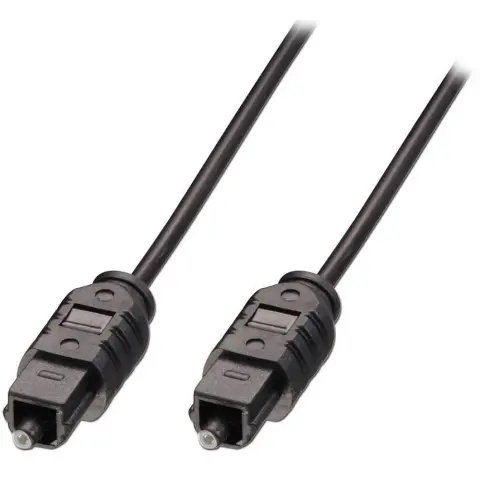 LINDY Toslink Összekötő Fekete 1m 35211