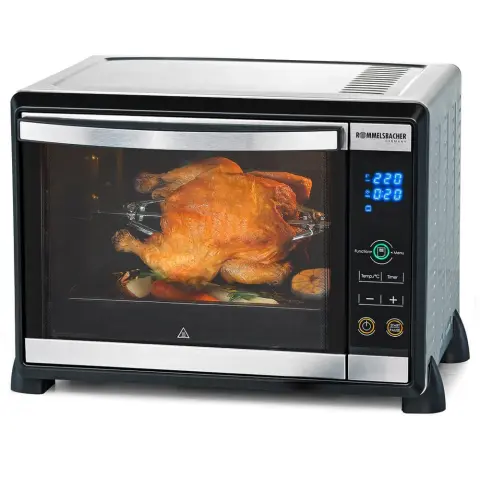 ROMMELSBACHER BGE 1580/E Minisütő 1580 W rozsdamentes acél
