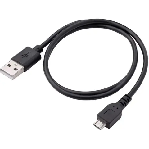 AKYGA USB Micro USB Átalakító Fekete 60cm AK-USB-05