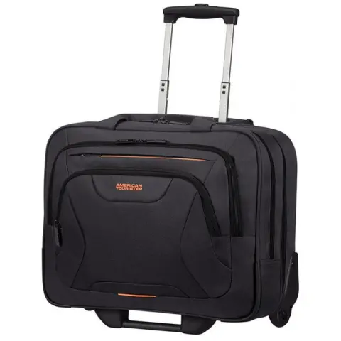 AMERICAN TOURISTER At Work Rolling Tote 15.6" crno-narančasta