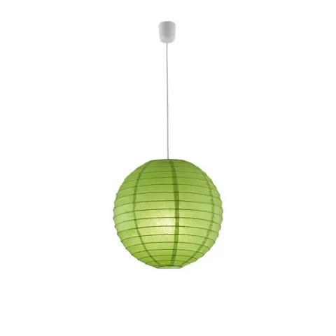 TRIO LIGHTING 3490400-15 Paper Pendelleuchtenschirm grün