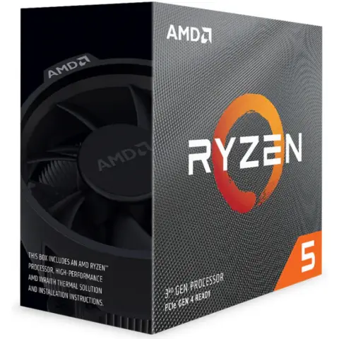 AMD Ryzen 5 3600 3.60GHz AM4 BOX Wraith Stealth hűtő ventilátorral 100-100000031BOX