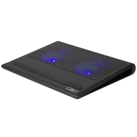 RIVACASE 5557 hladilnik za prenosnik Črn 17.3"