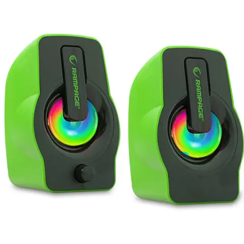 RAMPAGE RMS-G7 Falsetto RGB zöld
