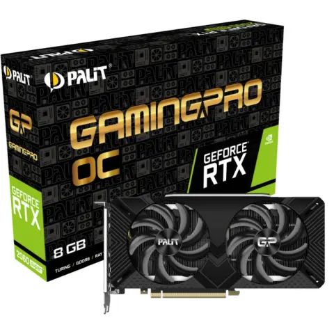 PALIT NE6206SS19P2-1062A GeForce RTX 2060 Super 8GB GDDR6 GamingPro OC PCIE