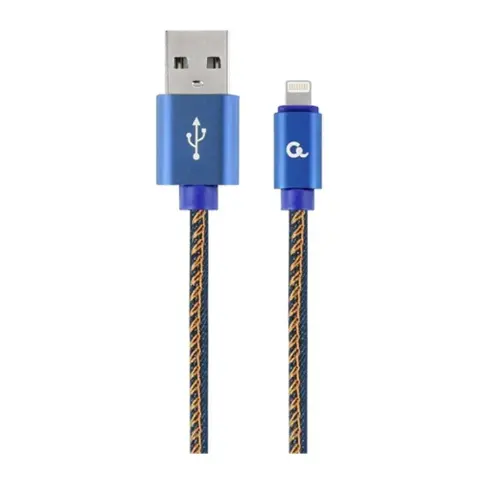 GEMBIRD USB Lightning cablu de încărcare/date Albastru 2m CC-USB2J-AMLM-2M-BL