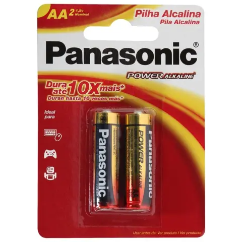 PANASONIC Alkaline power ceruza elem (AA) 2db