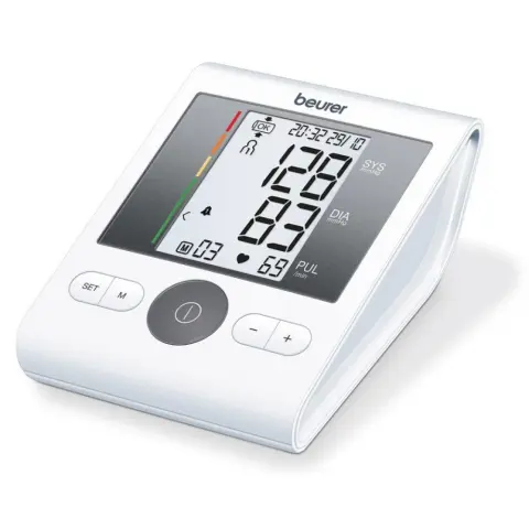 BEURER 658.21 BM 28 Onpack Felkaros vérnyomásmérő adapterrel