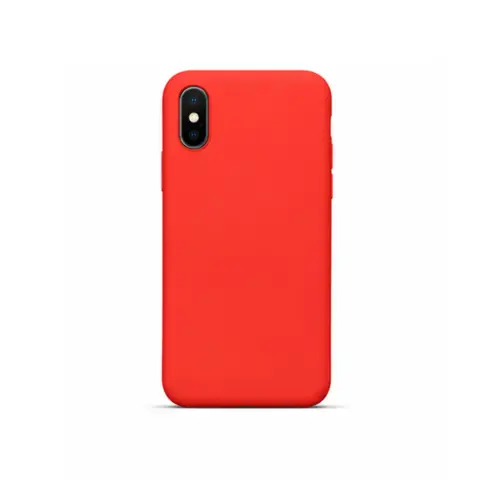 CELLECT Prémium szilikon tok iPhone XS Max Piros