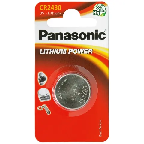 PANASONIC CR2430 3V gombelem (CR) 1db