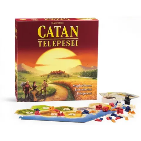PIATNIK Catan telepesei társasjáték