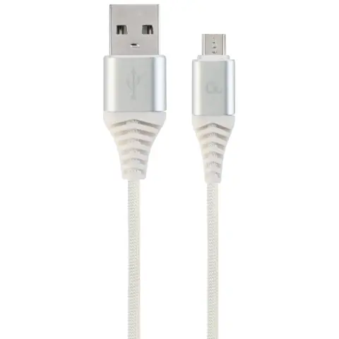 GEMBIRD USB Micro USB Átalakító Fehér 2m CC-USB2B-AMmBM-2M-BW2