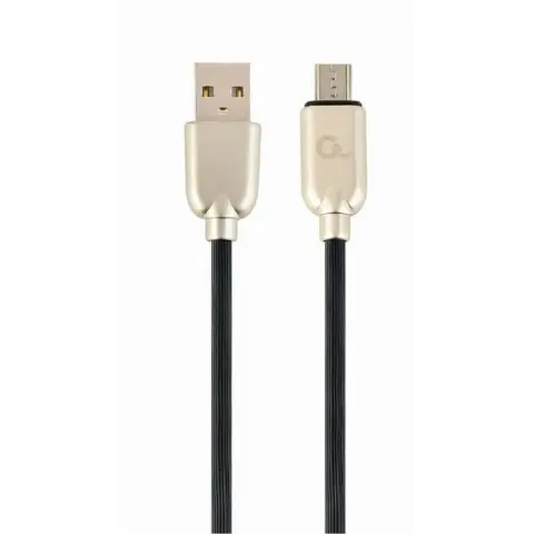 GEMBIRD USB Micro USB Átalakító Fekete 2m CC-USB2R-AMmBM-2M
