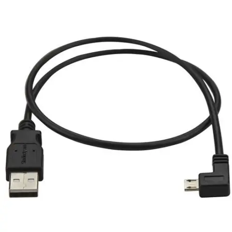 STARTECH USB Micro USB Átalakító Fekete 50cm USBAUB50CMLA