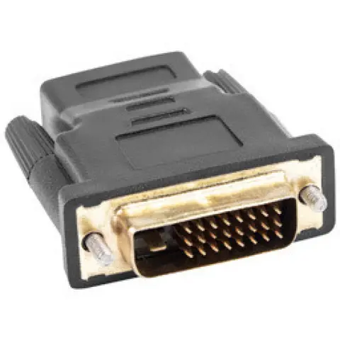 LANBERG HDMI DVI-D Átalakító Fekete 3cm AD-0010-BK