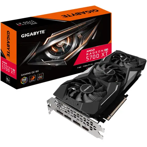 GIGABYTE GV-R57XTGAMING OC-8GD Radeon RX 5700 XT 8GB GDDR6 GAMING OC PCIE