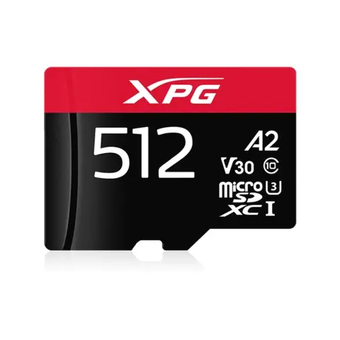 ADATA XPG 512GB MicroSDXC 85 MB/s AUSDX512GUI3XPGA2-R