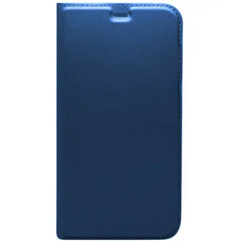 CELLECT Flip side-opening case iPhone 13 blue