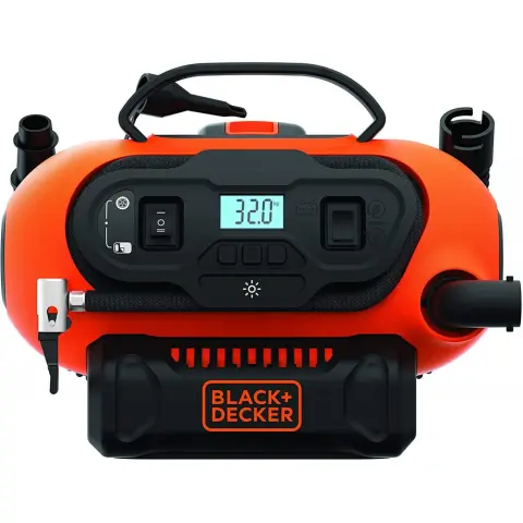 BLACK AND DECKER BDCINF18N-QS Akkus légpumpa 18V 11 bar - akku és töltő nélkül