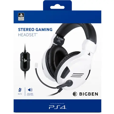 BIGBEN Stereo Gaming Headset V3 (PS4) white