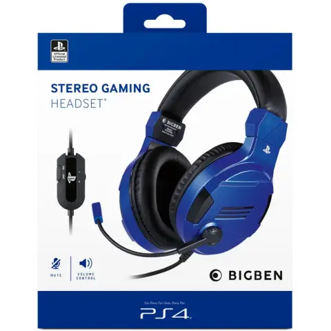 BIGBEN Stereo Gaming Headset V3 (PS4) blue
