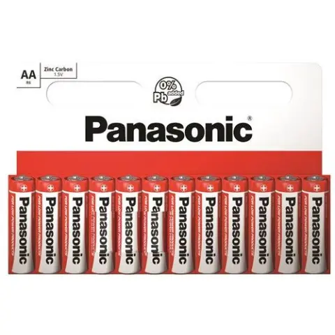 PANASONIC Zinc-Carbon ceruza elem (AA) 12db