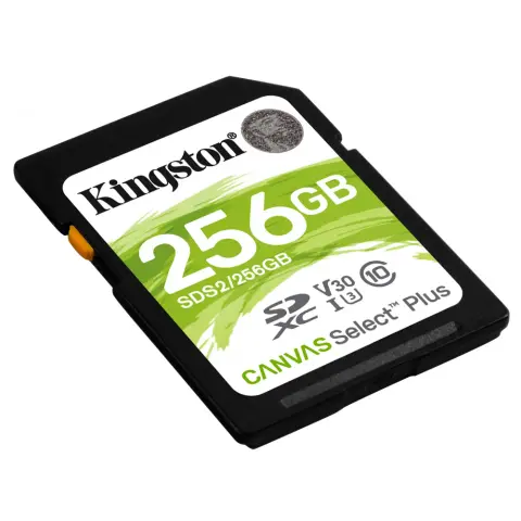 KINGSTON Canvas Select Plus 256GB SDXC 85 MB/s SDS2/256GB