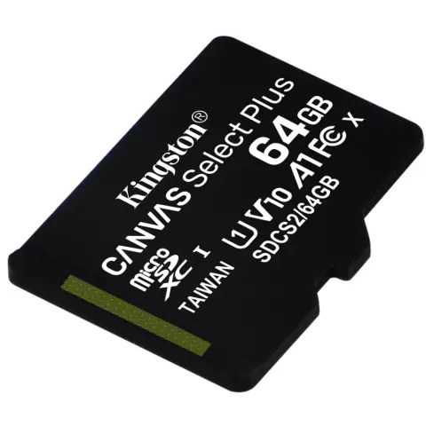 KINGSTON Canvas Select Plus 64GB MicroSDXC 10 MB/s SDCS2/64GBSP