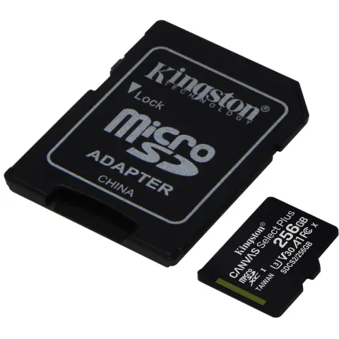 KINGSTON Canvas Select Plus 256GB MicroSDXC 85 MB/s SDCS2/256GB