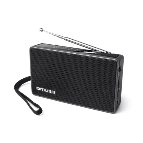 MUSE M-030R Radio schwarz