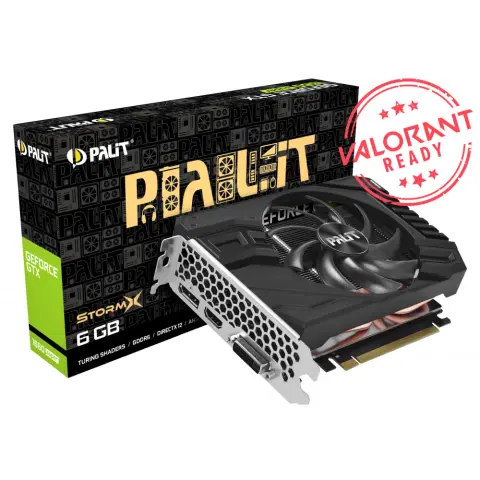 PALIT NE6166S018J9-161F GeForce GTX 1660 6GB GDDR6 Super StormX PCIE