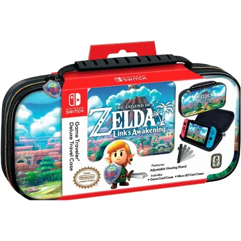 BIGBEN Game Traveler Deluxe Travel Case for Nintendo Switch The Legend of Zelda Links Awakening